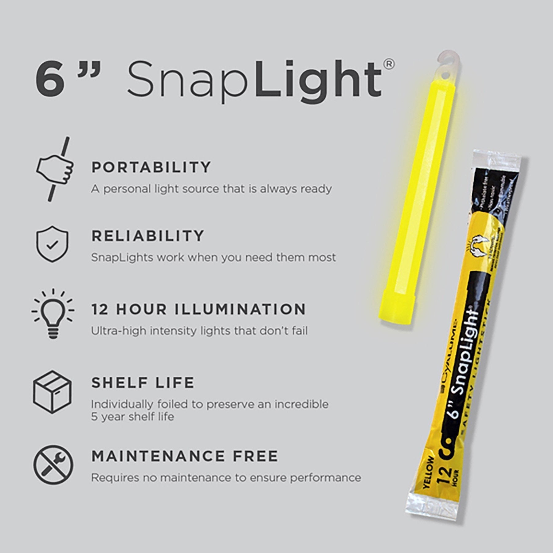 Snap light sticks on sale