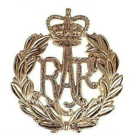 Cap Badge - RAF - Airmen - Brass [product_type] Ammo & Company - Military Direct