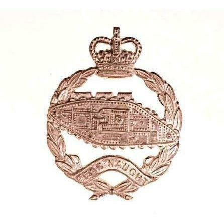 Cap badge - RTR - Brass with Nickle Plate - Shank & Pin [product_type] Ammo & Company - Military Direct
