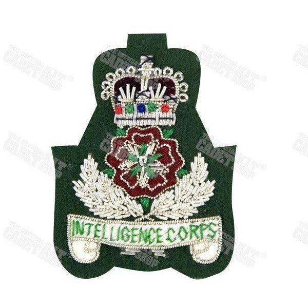 The Intelligence Corps Officers' Badge Embroidered Beret & Cap Badges Ammo & Company - Military Direct