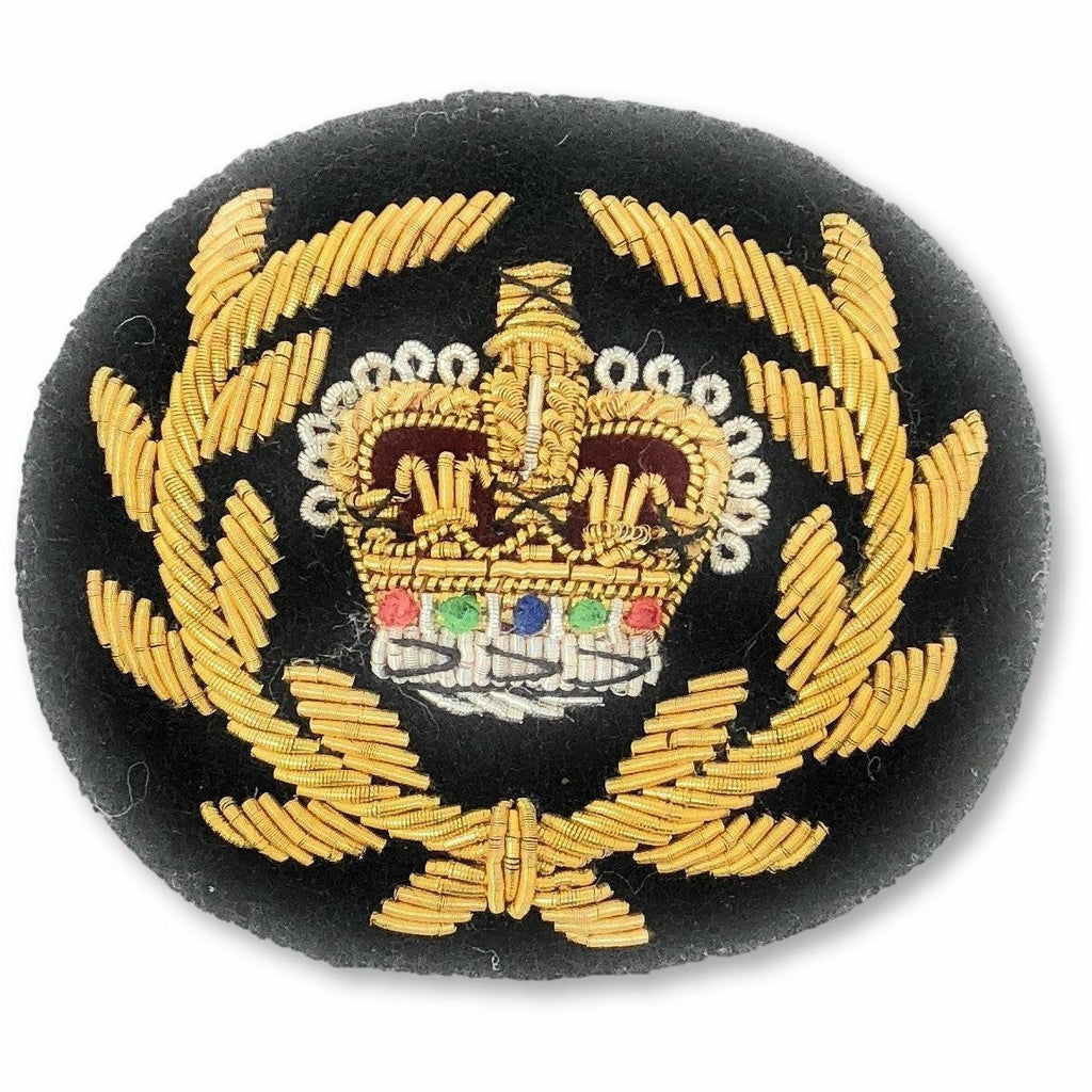 Mess Dress Crown - RQMS - Gold on a Black Ground [product_type] Ammo & Company - Military Direct
