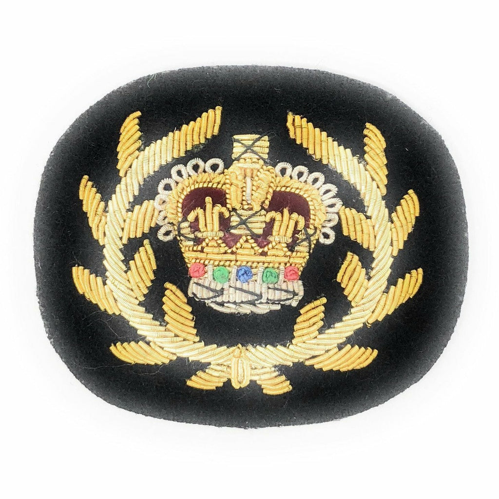 Mess Dress Crown - RQMS - Gold on Navy Ground [product_type] Ammo & Company - Military Direct
