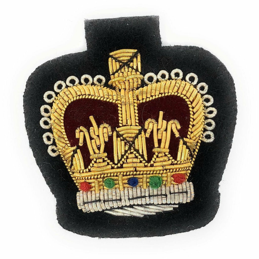 Mess Dress Crowns - WO2 - Black Ground [product_type] Ammo & Company - Military Direct