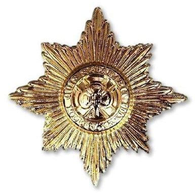 Ammo & Company Cap Badge - Irish Guards - Brass