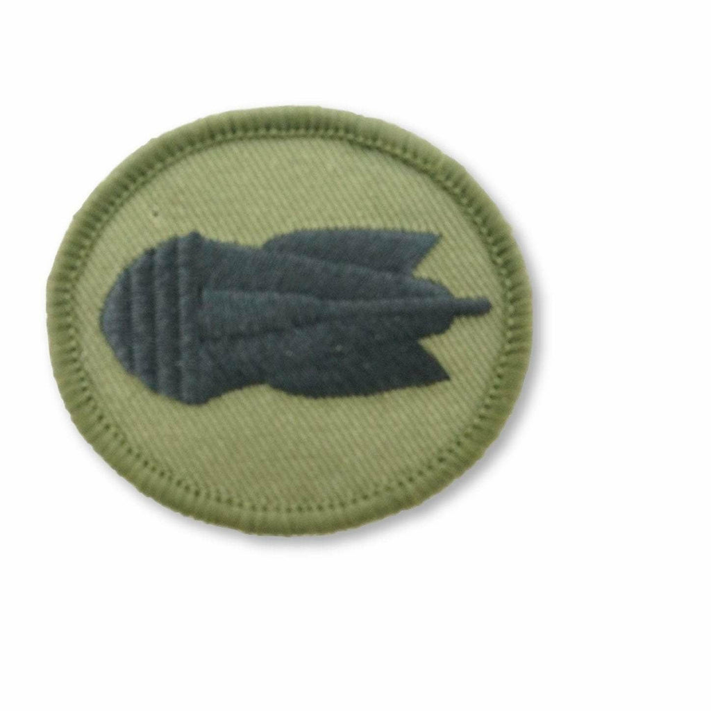 Ammo & Company No2 Dress - Trade Badge - EOD Qualification Badge - Black on Olive