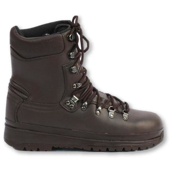 Highlander Brown Waterproof Leather Elite Boot MoD Brown Boots Highlander - Military Direct