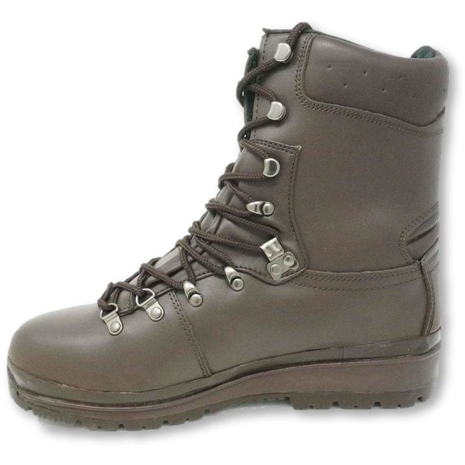Highlander Brown Waterproof Leather Elite Boot MoD Brown Boots Highlander - Military Direct