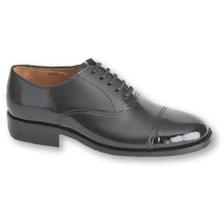 Oxford Shoe with Patent Toe Cap Parade Footwear Military Direct - Military Direct