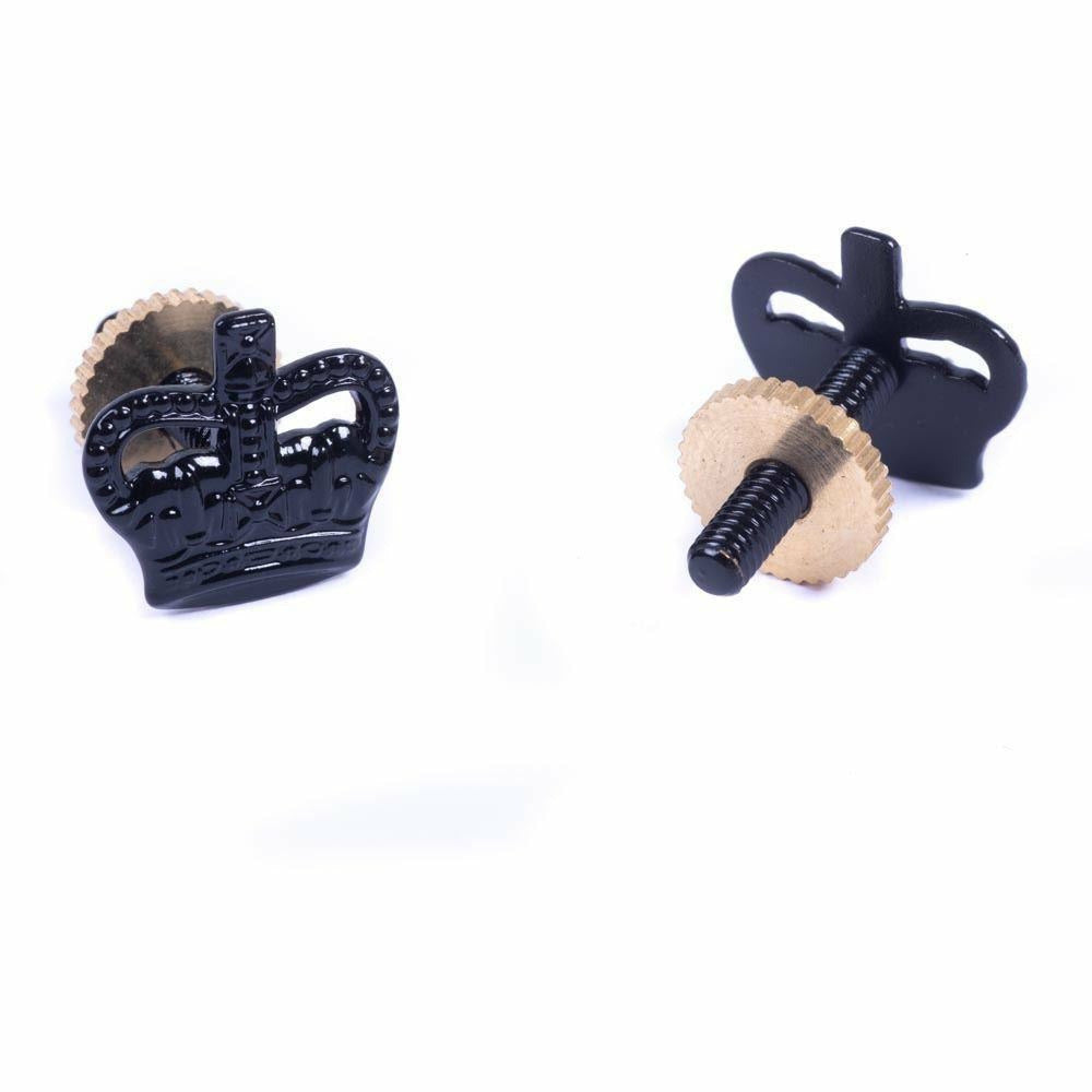 Rank Crown (3/8) - Black - Screw Fitting [product_type] Military.Direct - Military Direct