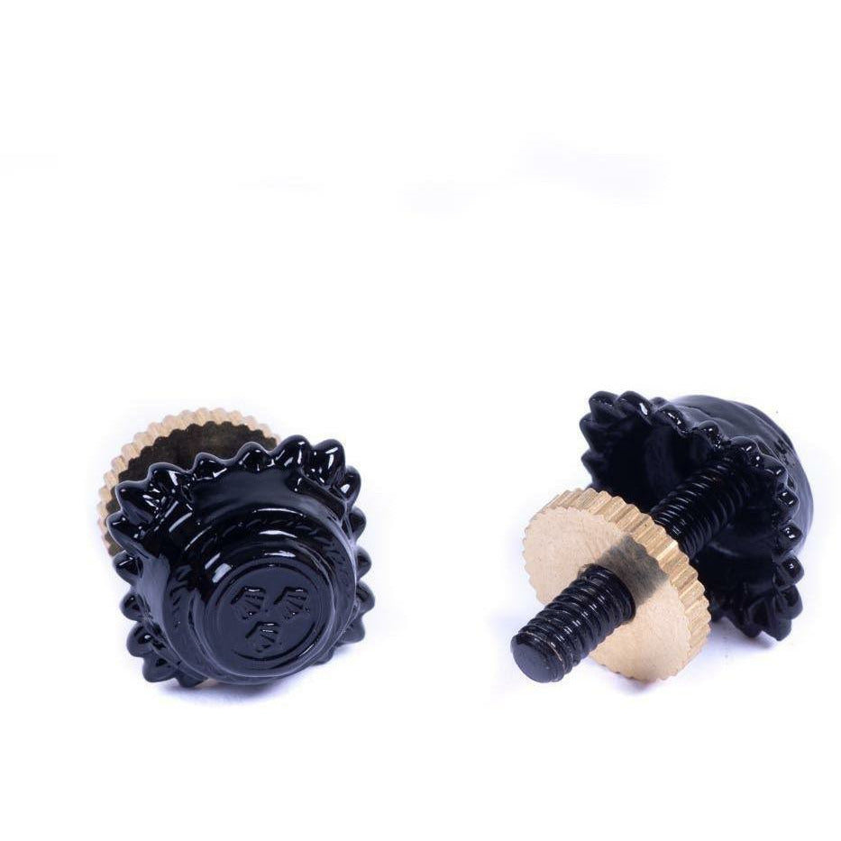 Rank Stars (3/8") Black - Screw Fitting [product_type] Military.Direct - Military Direct