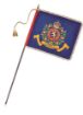 Picture of 42" x 36" ACF Contingent Banner (Regal) - Hand Embroidered
2 1/4 inch Gold fringe 