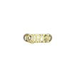 Picture of The Queen's Royal Hussars Officer's Shoulder Titles - Gilt - Nut & Screw x 2 sets - Pair
