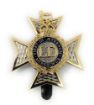 Picture of The Light Dragoons Cap Badge - O/R - V - Hook - Tudor Crown