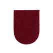 Picture of The King's Royal Hussars Beret Badge Backing - Crimson - NSN 8305 - 99869 - 4374