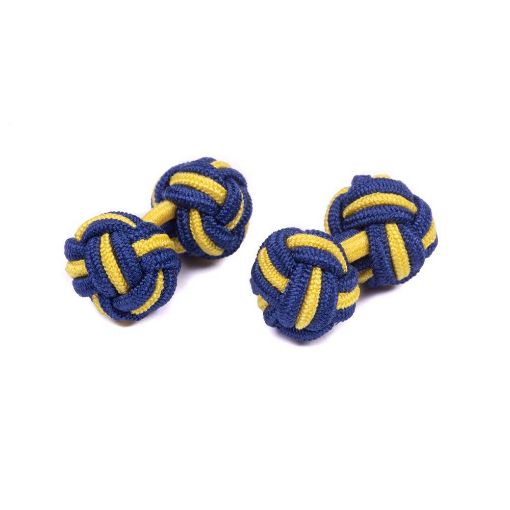 Picture of PWRR - Silk Knot Cufflinks - Pairs - Boxed