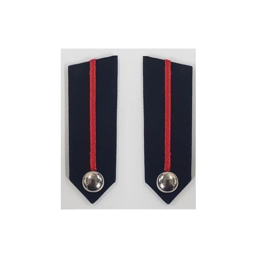 Picture of Fire Officer -Assistant Commissioner Gorgets with plain button (hand Embroidered)