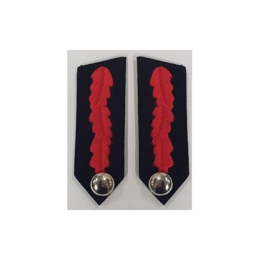 Picture of Fire Officer- Commissioner Gorgets with plain button (hand Embroidered)