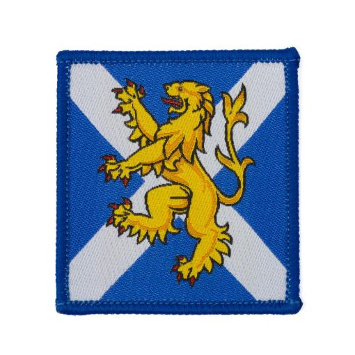 Picture of TRF - Scots Regiment - Gold Lion on Blue Scot Flag - Pack of 5