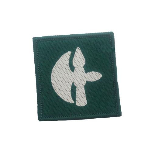 Picture of 102 Logistic Brigade TRF - Halberd Silver Axe on Green - Pack of 5