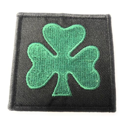 Picture of TRF - R IRISH - Green Shamrock on Black Background - Pack of 5