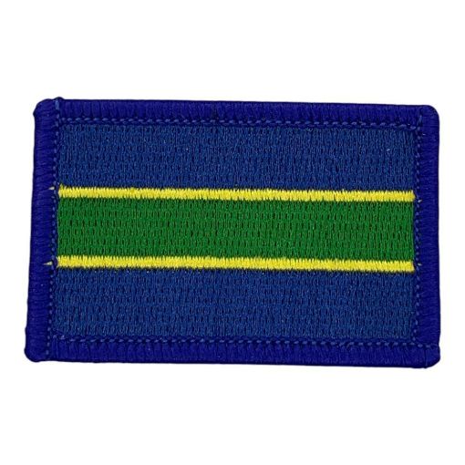 Picture of TRF - Queens Royal Hussars (QRH) - Blue/Yellow/Green - Pack of 5