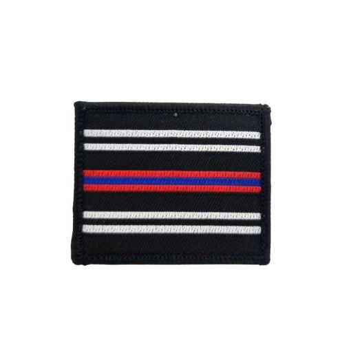 Picture of AGC TRF - ALS - White/Red/Blue Stripes on Black - Pack of 5