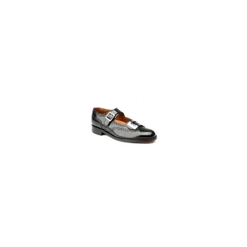 Picture of Thistle 1239 Buckle Kilt Brogue - High Polished - Size 9