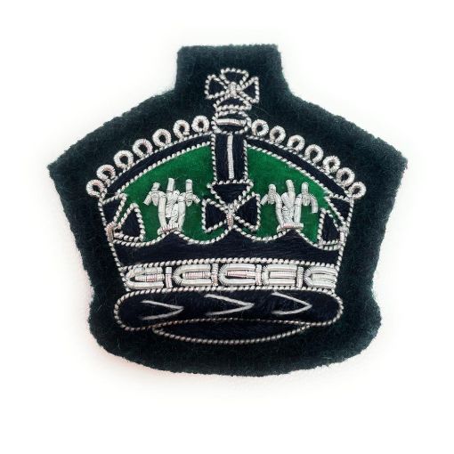 Picture of The Rifles Mess Dress Crown - Warrant Officer Class 2 - Tudor Crown