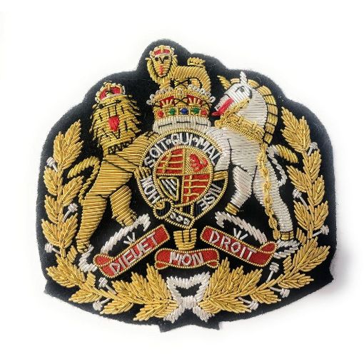 Picture of Corps and Command Sergeant Major  - Royal Arms - Rank Badge - Tudor Crown