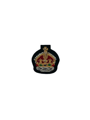 Picture of Mess Dress Crowns - Staff Sergeant - Yorks DOO11 Green Ground - Tudor Crown