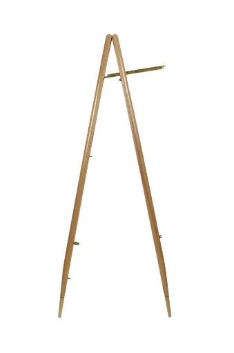 Picture of UK MoD Racer Pace Stick - Brass Fittings - Light Oak Finish - 43" with Sleeve & Nameplate