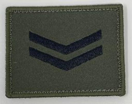 Picture of Rank Patch - Olive - Corporal - Velcro