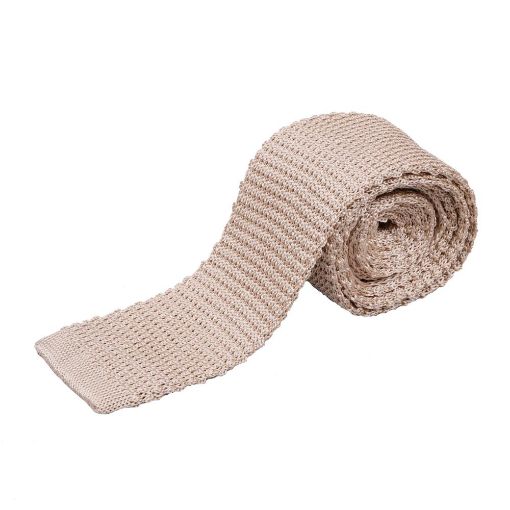 Picture of Officers & WO1 - Service Dress - Silk Knitted Tie - Light Beige