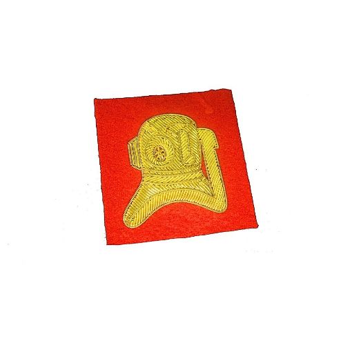 Picture of Mess Dress Qualification Badge - "Advanced" Divers Badge - Gold on Scarlet