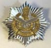 Picture of QOGLR Officers Cross/Pipers Badge Silver/Gilt - Tudor Crown