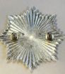 Picture of QOGLR Officers Cross/Pipers Badge Silver/Gilt - Tudor Crown