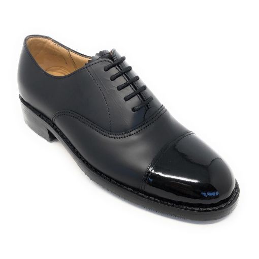 Picture of Oxford Shoe with Patent Leather Toe Cap