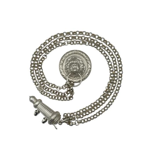 Picture of Whistle, Lion & Chain - Burnished