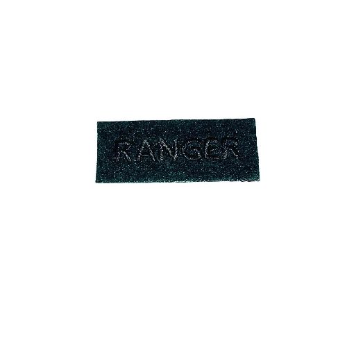 Picture of Ranger OR No 1 Dress Qualification Badge - Rifle Green - Black Embroidered