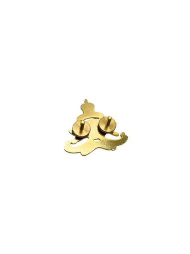 Picture of King's Gurkha Artillery Pouch Badge with Screw Fittings - Tudor Crown